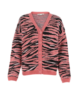 Stella Mccartney Patterned V-neck Cardigan