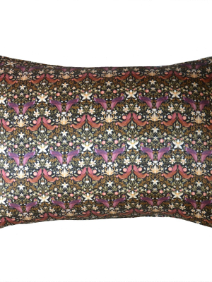 Silk Pillowcase Made With Liberty Fabric Forbidden Orchard