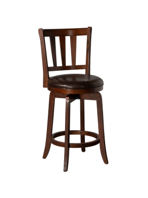 25.5" Presque Isle Swivel Counter Height Barstool - Hillsdale Furniture