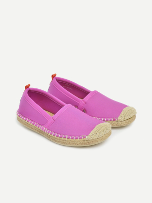 Kids' Sea Star Beachwear® Beachcomber Espadrille Water Shoes In Hot Pink