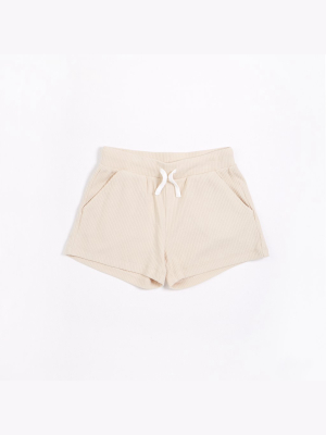 Naturelle Modal Rib Junior Girl's Shorts