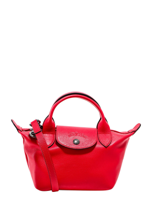 Longchamp Le Pliage Cuir Xs Top Handle Bag