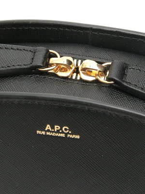 A.p.c. Demi Lune Mini Crossbody Bag