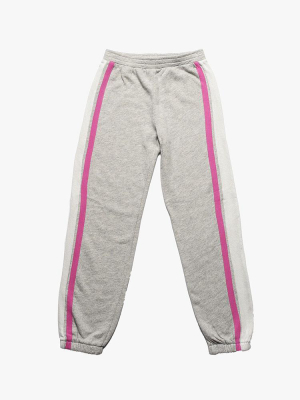 Me N.u. Girls’ Colorblock Stripe Sweatpant