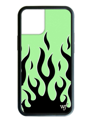 Flames Iphone 12 Mini Case | Neon