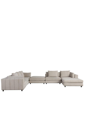 Alchemy Living Urbain Rome Sectional - Ivory