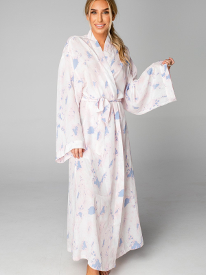 Buddylove Romee Long Robe - Wisteria