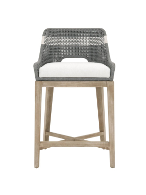 Blu Home Tapestry Bar And Counter Stool - Dove