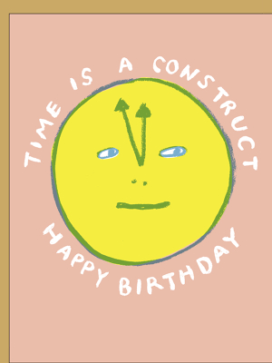 Time Birthday Card