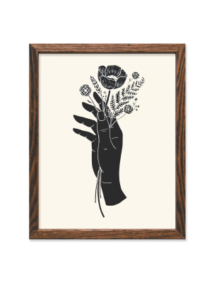 Botanical Hand Print