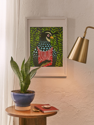 Zsalto Quail Art Print