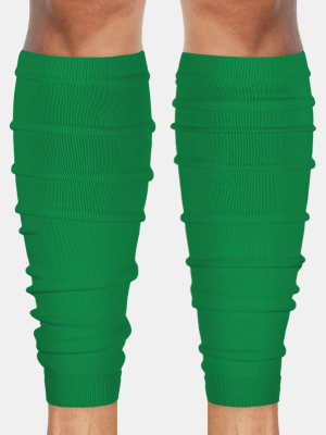 Hue Green Football Leg Sleeves