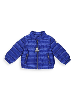 Moncler Enfant Logo Patch Quilted Jacket