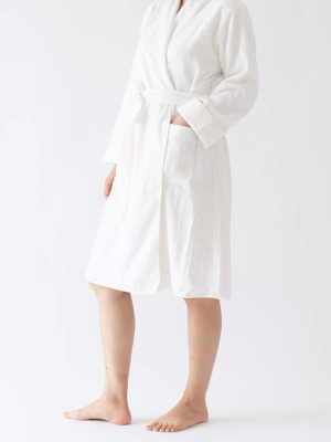 Adult Bath Robe In Cloud