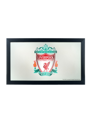 Epl Liverpool Fc Framed Logo Mirror