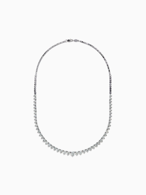 Effy 14k White Gold Diamond Necklace, 9.46 Tcw