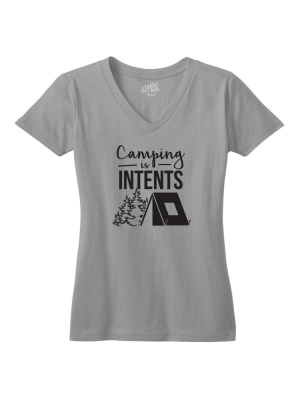 Camping Is Intents Tshirt