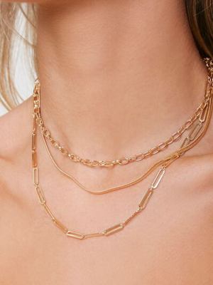 Layered Chain Necklace