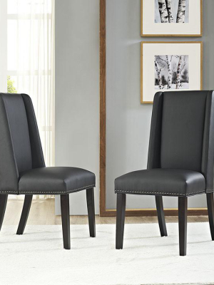 Mogul Vinyl Dining Chair