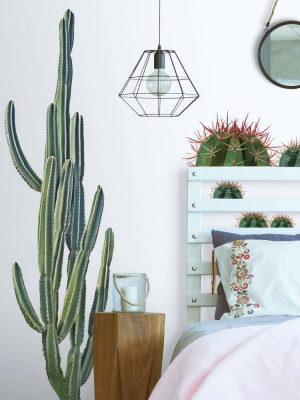 Giant Cactus Peel And Stick Wall Decal - Roommates