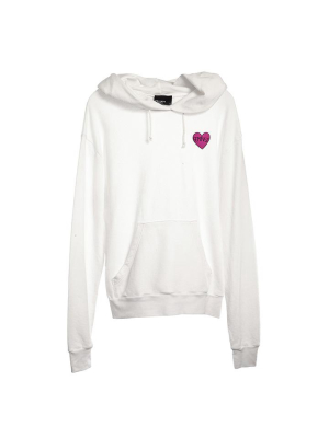 Feminist Heart Patch [unisex Hoodie]