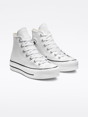 Clean Leather Platform Chuck Taylor All Star