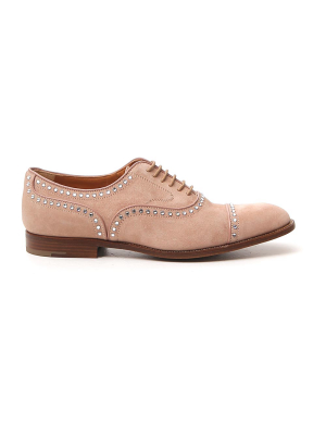 Church's Crystal Embellished Lace-up Shoes