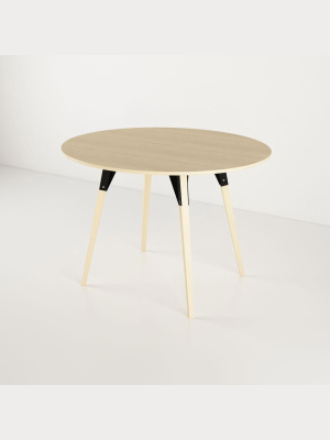 Clarke Small Oval Dining Table - Maple