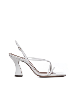 L'autre Chose Slingback Pumped Sandals