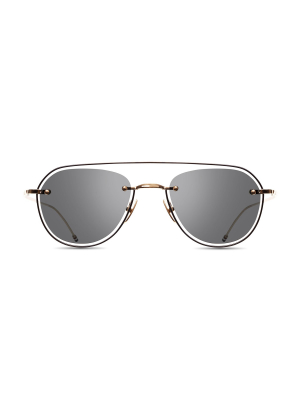 Thom Browne Eyewear Aviator Sunglasses