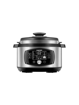 Chefman 8qt Electric Multi-cooker - Silver