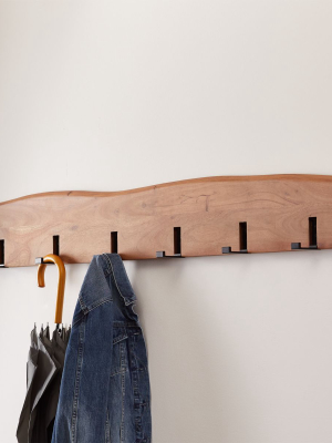 Yukon Natural Wall Coat Rack