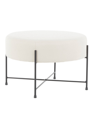 Daniella Contemporary Ottoman - Lumisource