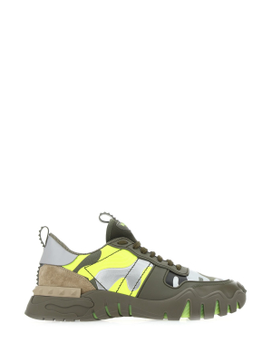 Valentino Garavani Rockstud Camouflage Sneakers