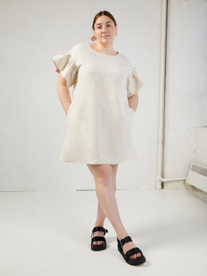 Raw Linen Raffi Dress