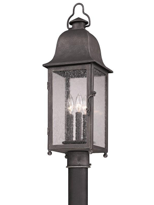 Larchmont 3lt Post Lantern