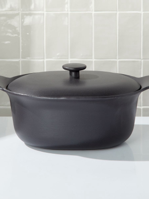 Berghoff ® 5.5-qt. Ron Black Cast Iron Covered Casserole