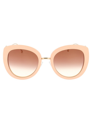 Fendi Eyewear Oversize Frame Sunglasses