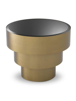 Eichholtz Sinclair Side Table - Gold & Black