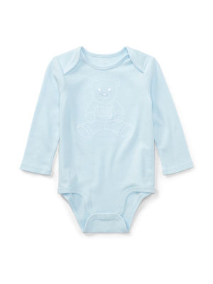 Embroidered Polo Bear Bodysuit