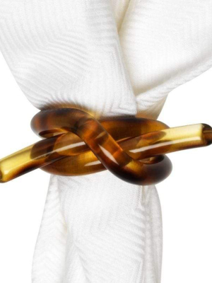 Tortoise Knot Napkin Ring