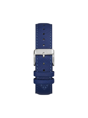 Saffiano Leather Blue Strap