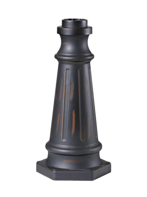 Outdoor Post Base Collection Outdoor Lantern- Post Base