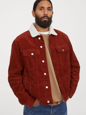 Lined Corduroy Jacket