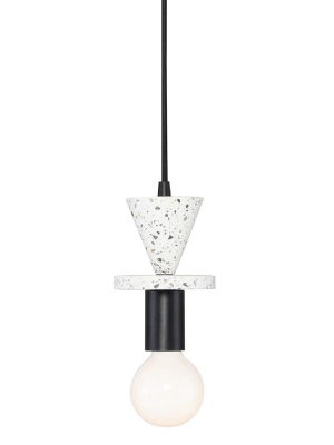 Nuevo Aura V2 Pendant - Speckled White