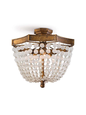 Babette Beaded Semi Flush Mount