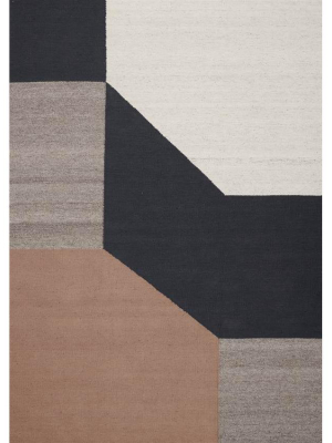 Blocchi Powder  Area Rug By Linie Design