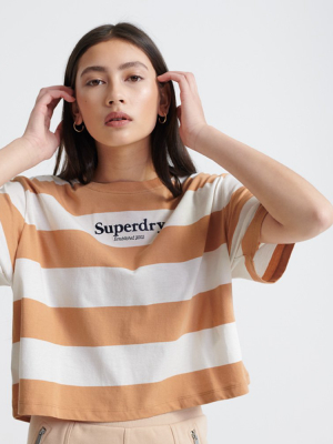 Harper Stripe Boxy T-shirt