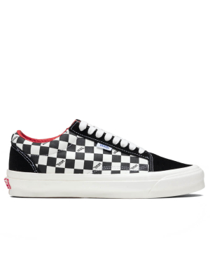 Vans Vault Old Skool Ns Og Lx - Checkerboard/black