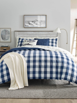 Lakehouse Plaid Duvet Cover - Eddie Bauer